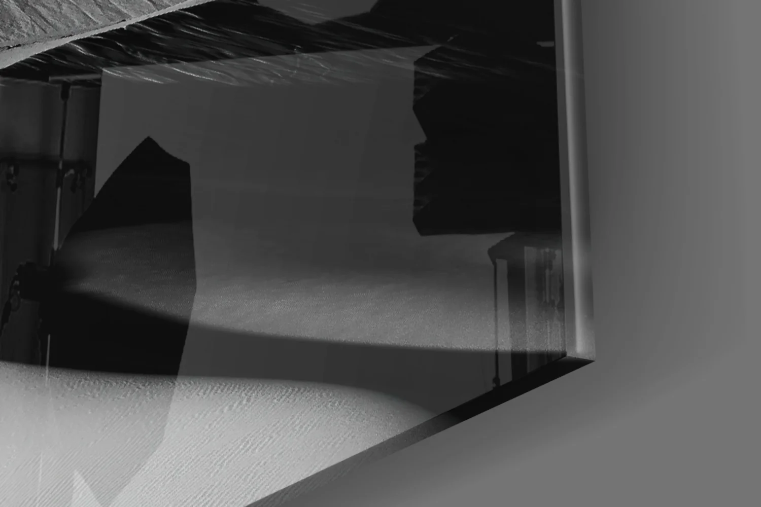 Black Landscape Glass Wall Art - Image 8