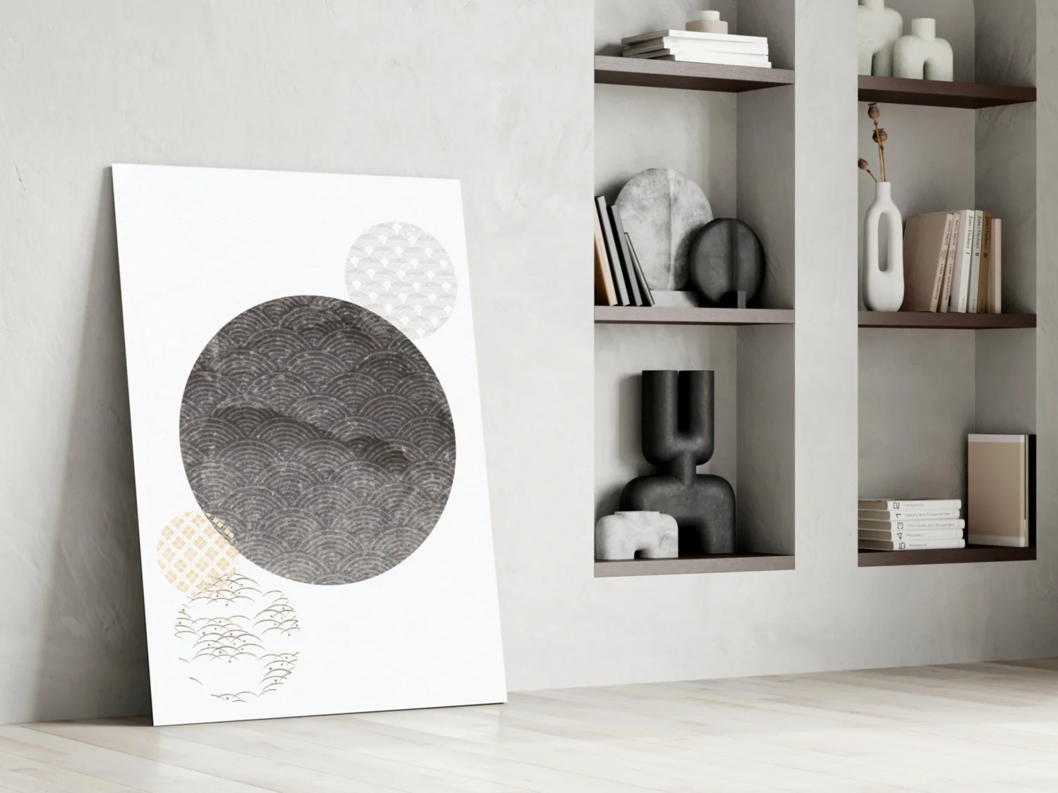 Black Moon Glass Wall Art - Image 7