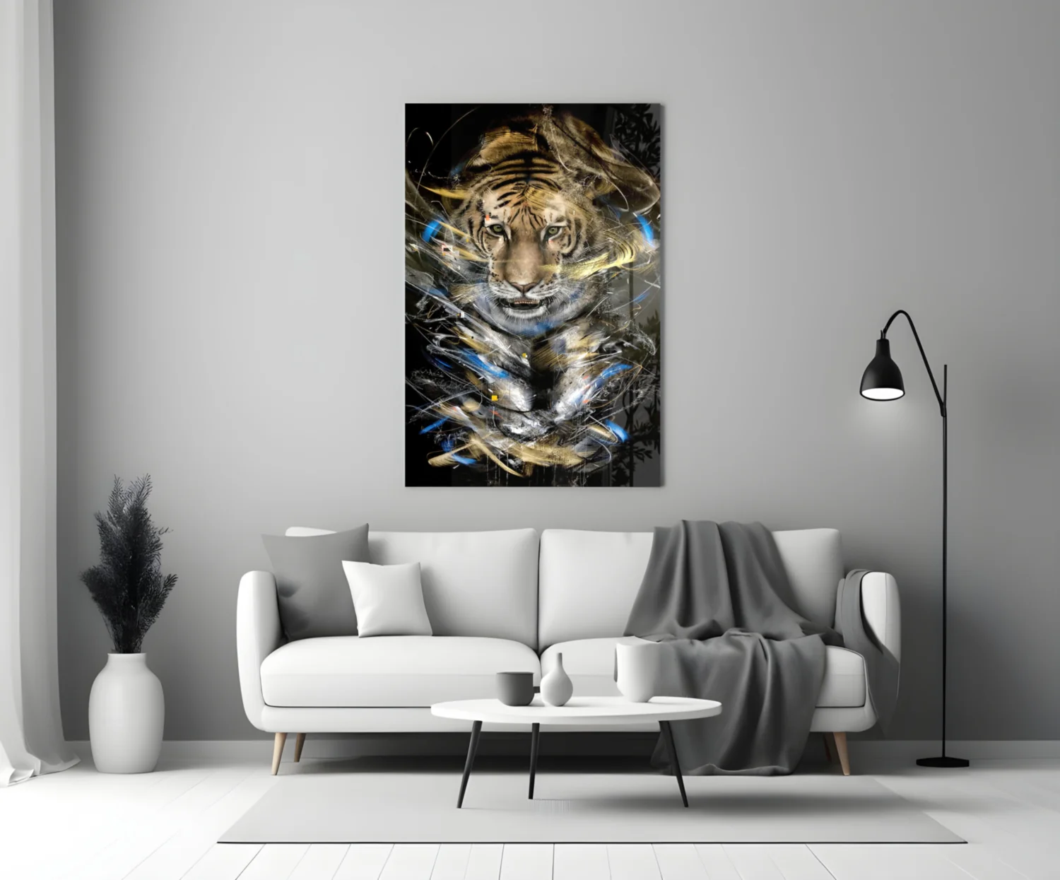 Tiger Glass Art - Image 4