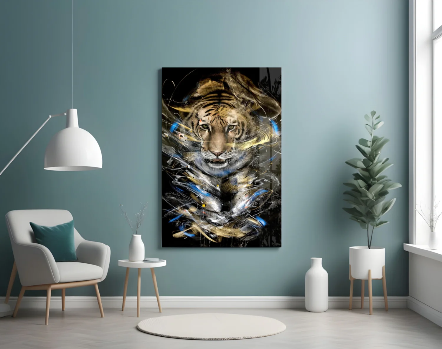 Tiger Glass Art - Image 5