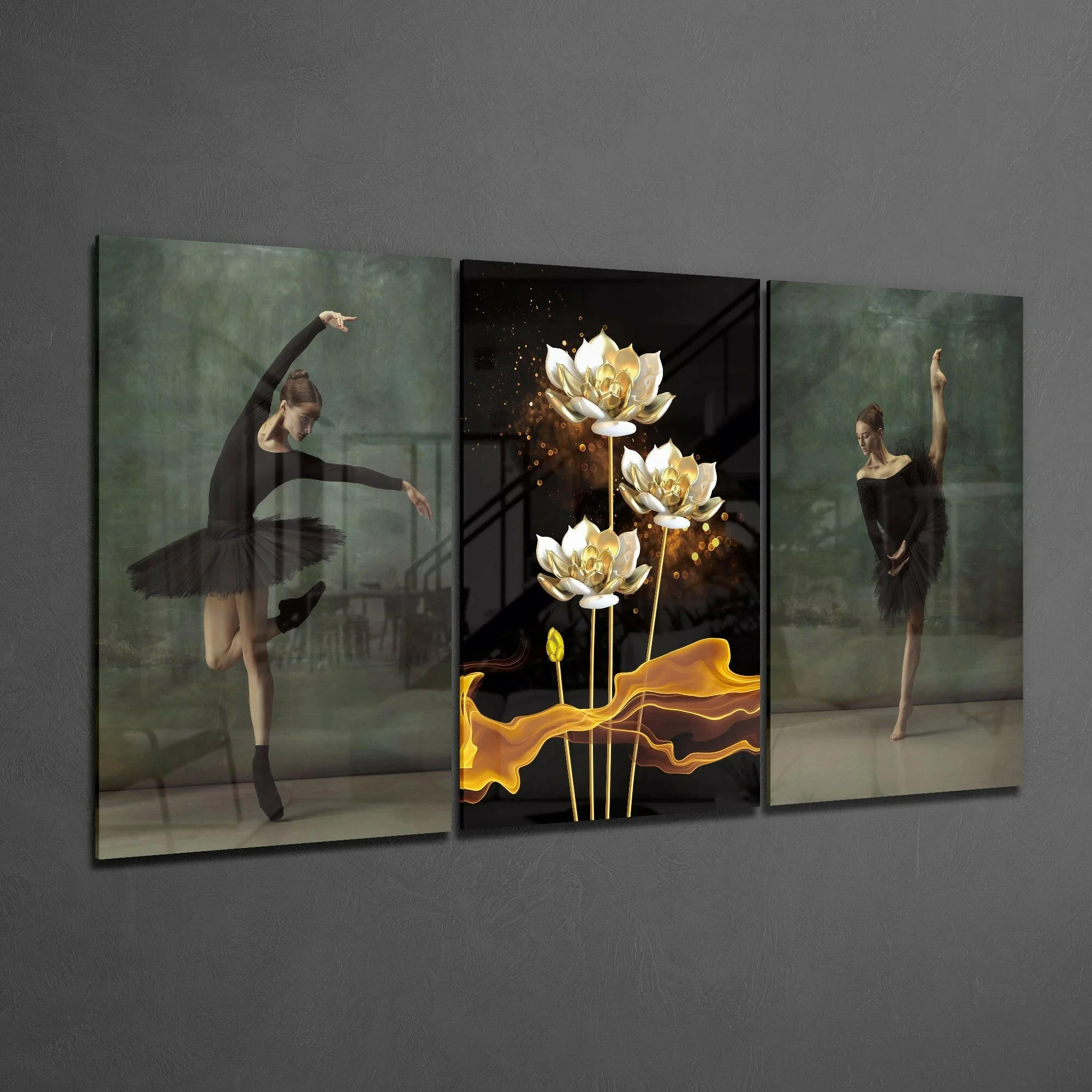 Ballerina Glass Art - Image 2