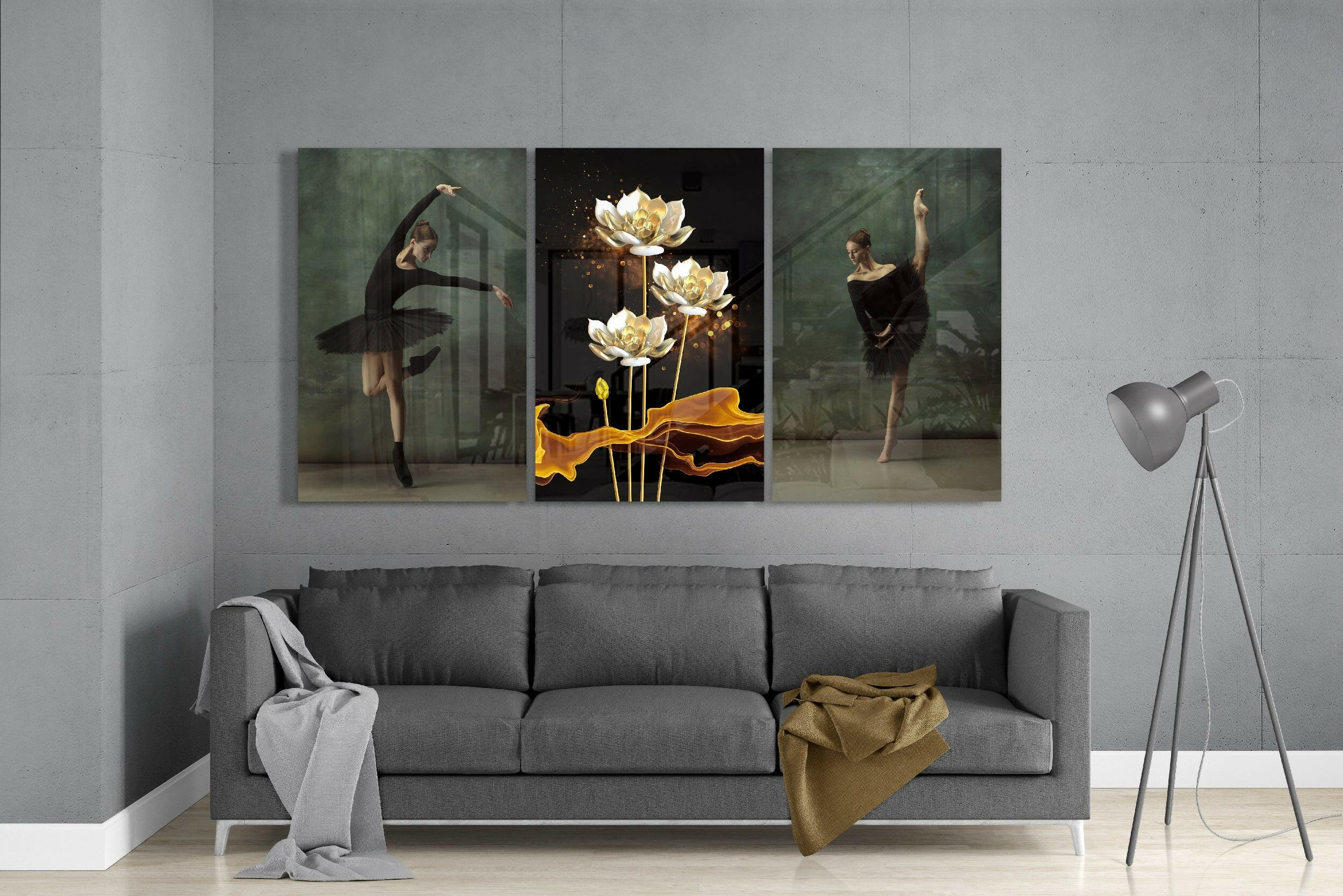 Ballerina Glass Art - Image 3