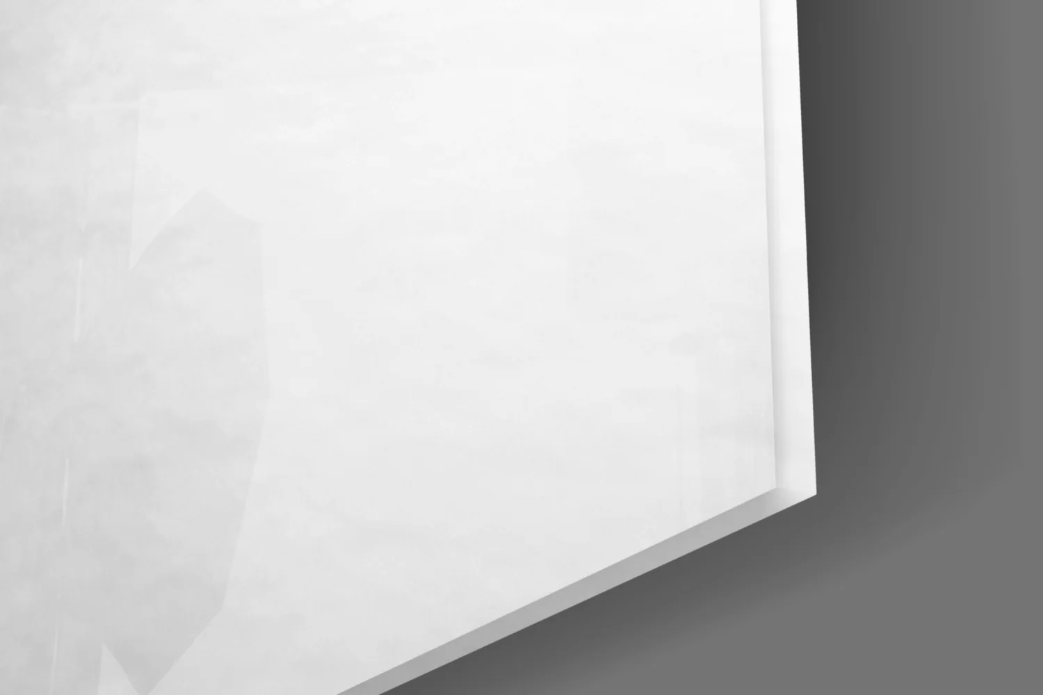 Black White Misty Pier Pavilion Glass Wall Art - Image 7