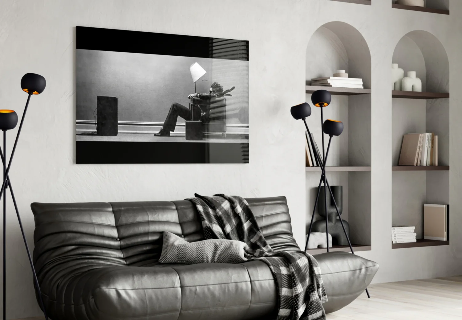Blown Away Glass Wall Art - Image 4