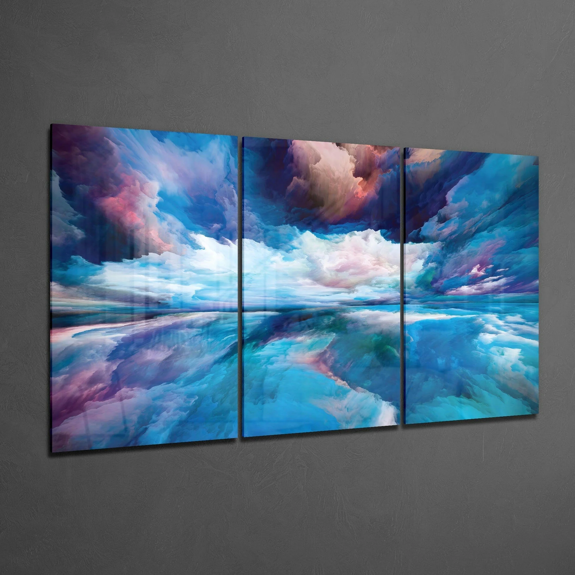 Blue Depth Glass Art - Image 2
