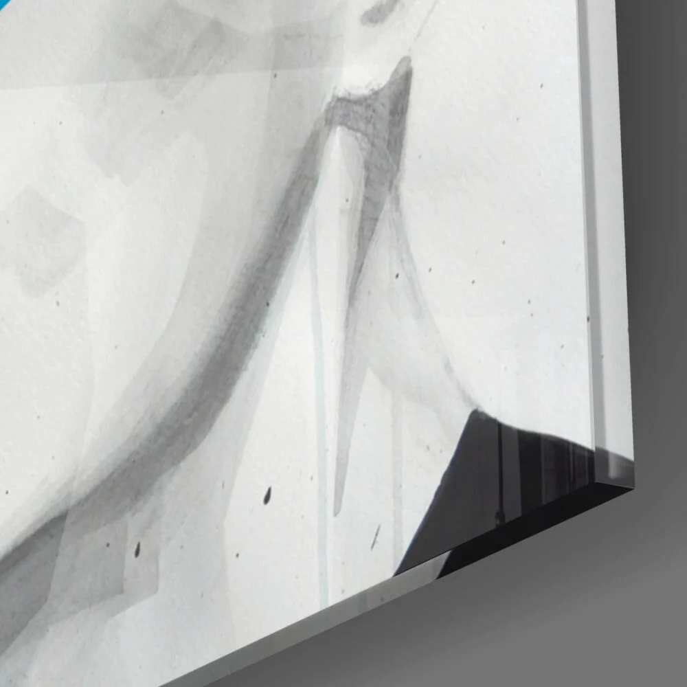 Blue Look Glass Wall Art - Image 3