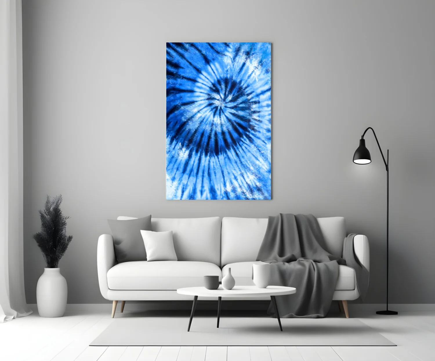 Blue Mosaic Glass Wall Art - Image 4