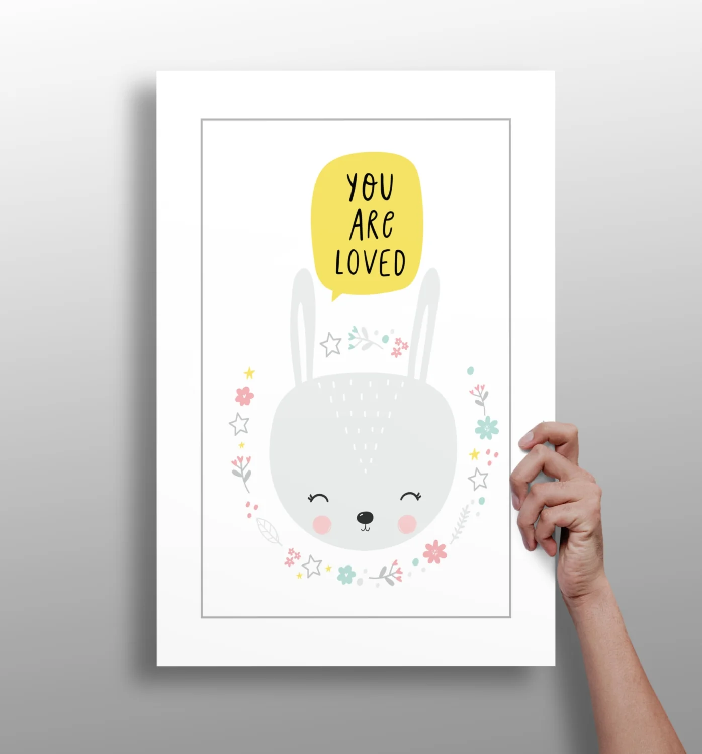 You Are Loved Aluminum Print
