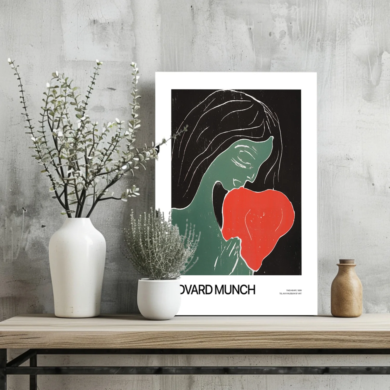 Edward MUNCH Aluminum Print - Image 2