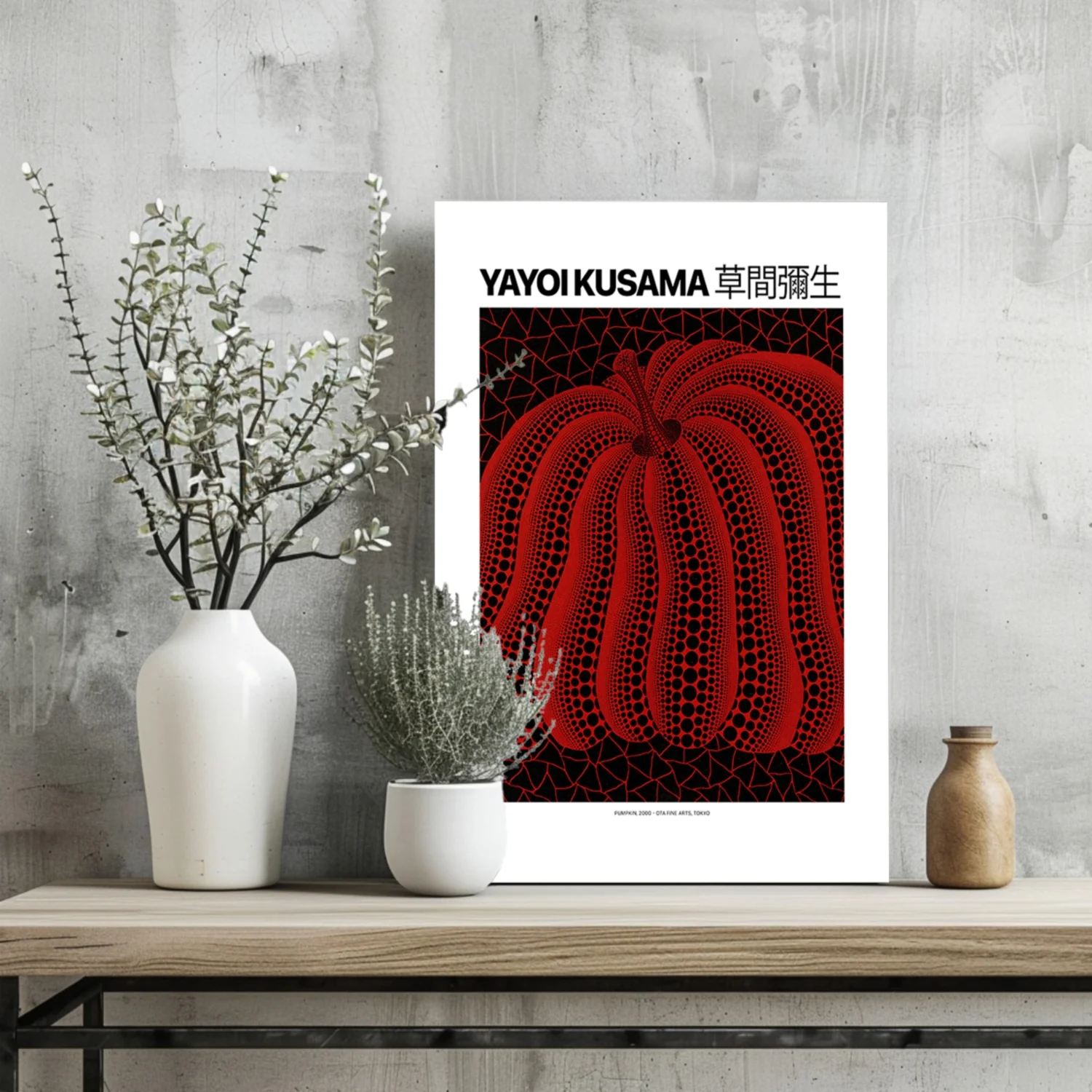 Polka Dot Infinity Pattern Aluminum Print - Image 2