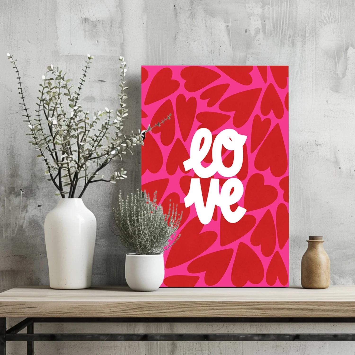 Love Aluminum Print - Image 2