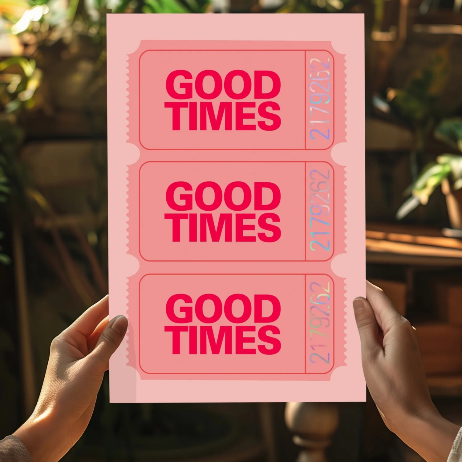 Good Times Retro Aluminum Print - Image 5