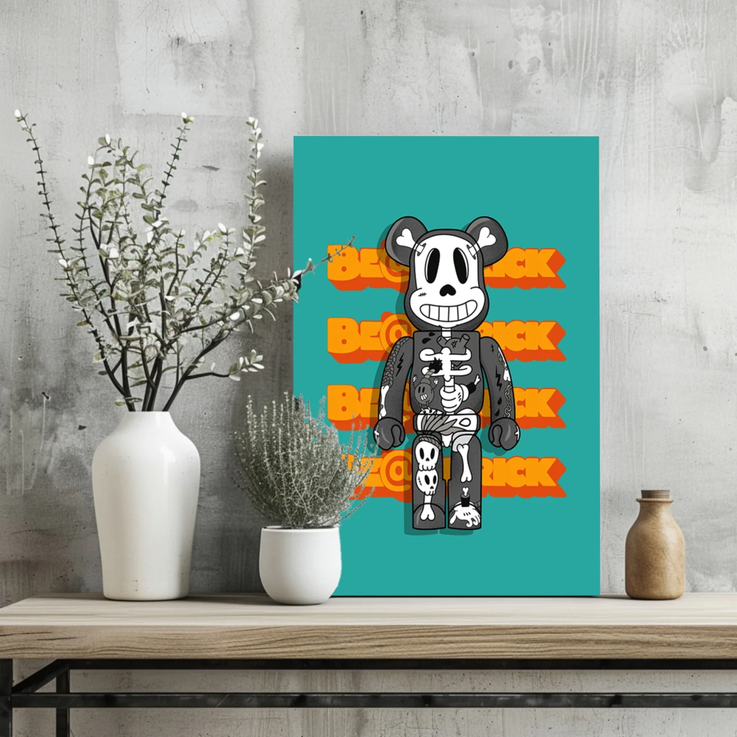 Anatomy Aluminum Print - Image 2