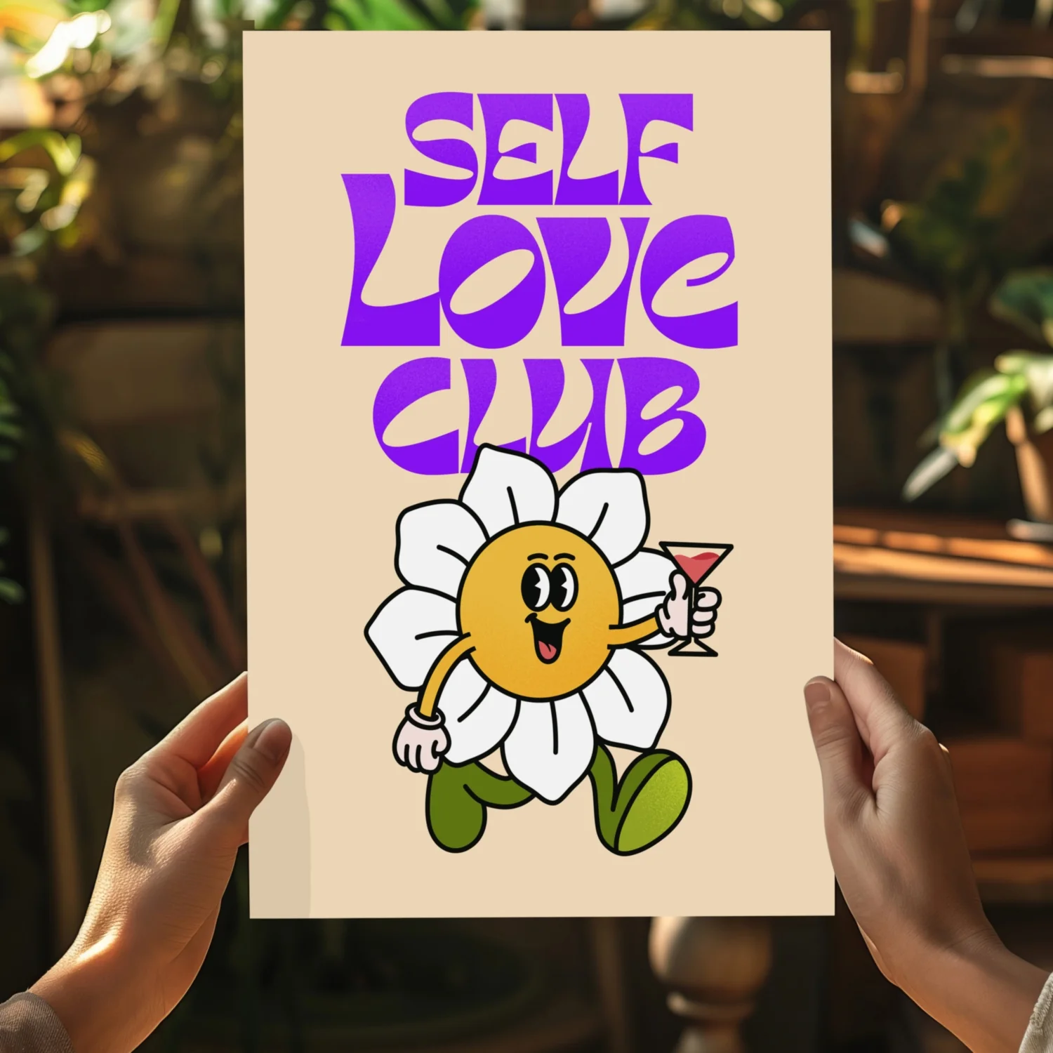 Self Love Aluminum Print - Image 5