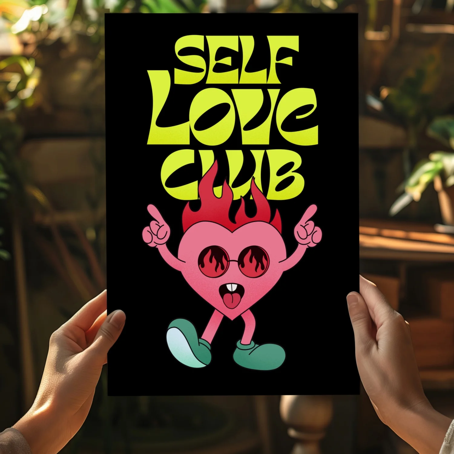 Self Love Aluminum Print - Image 5
