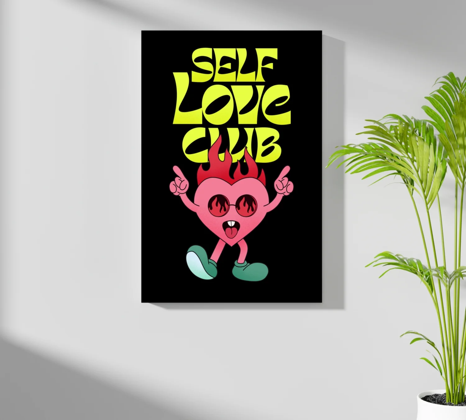Self Love Aluminum Print - Image 7