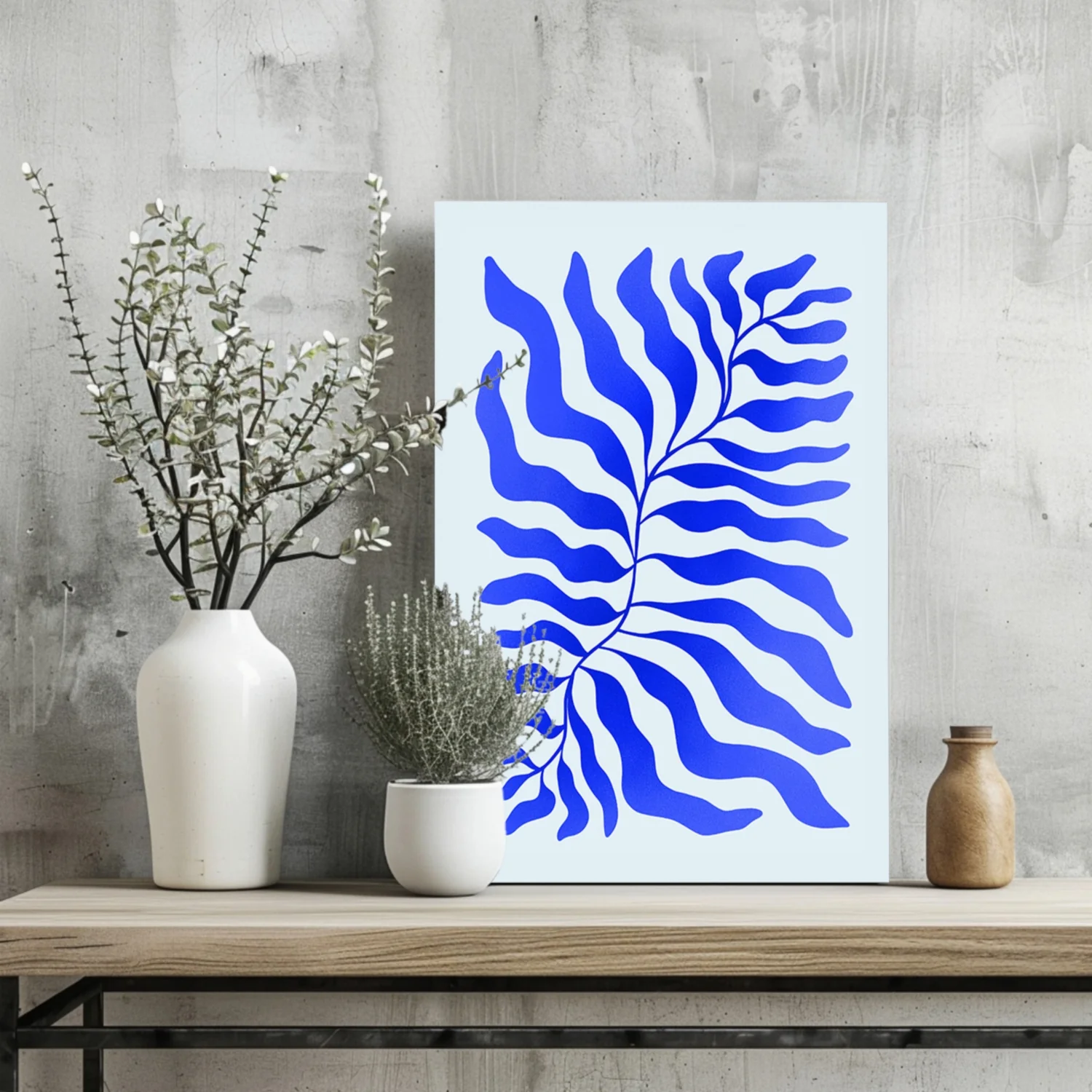 Abstract Flower Aluminum Print - Image 2