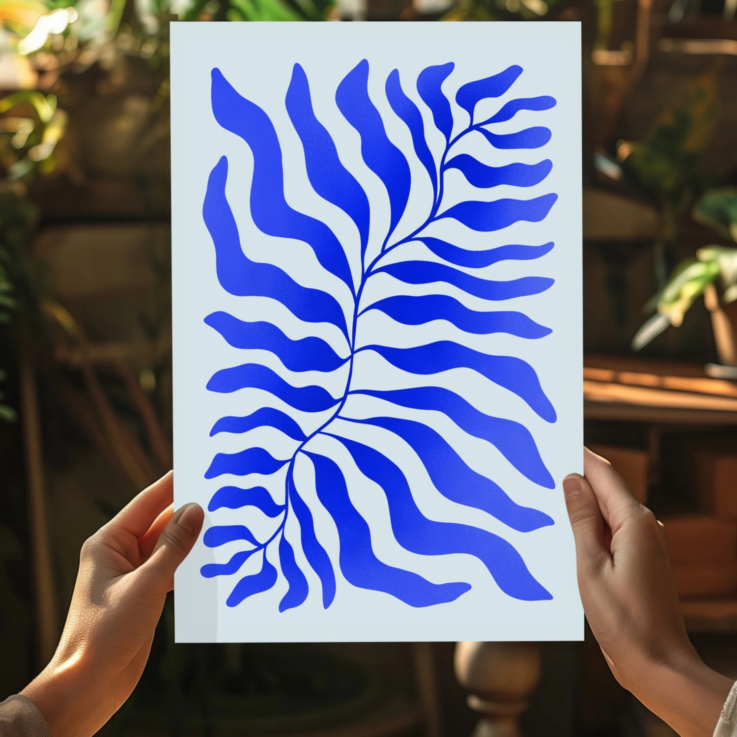 Abstract Flower Aluminum Print - Image 5