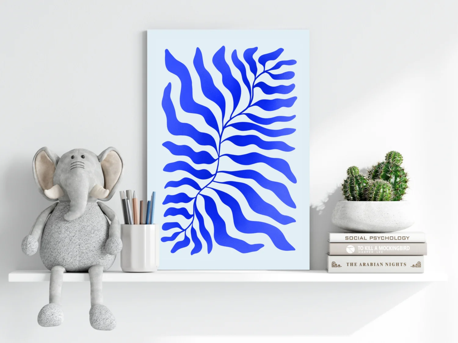 Abstract Flower Aluminum Print - Image 6