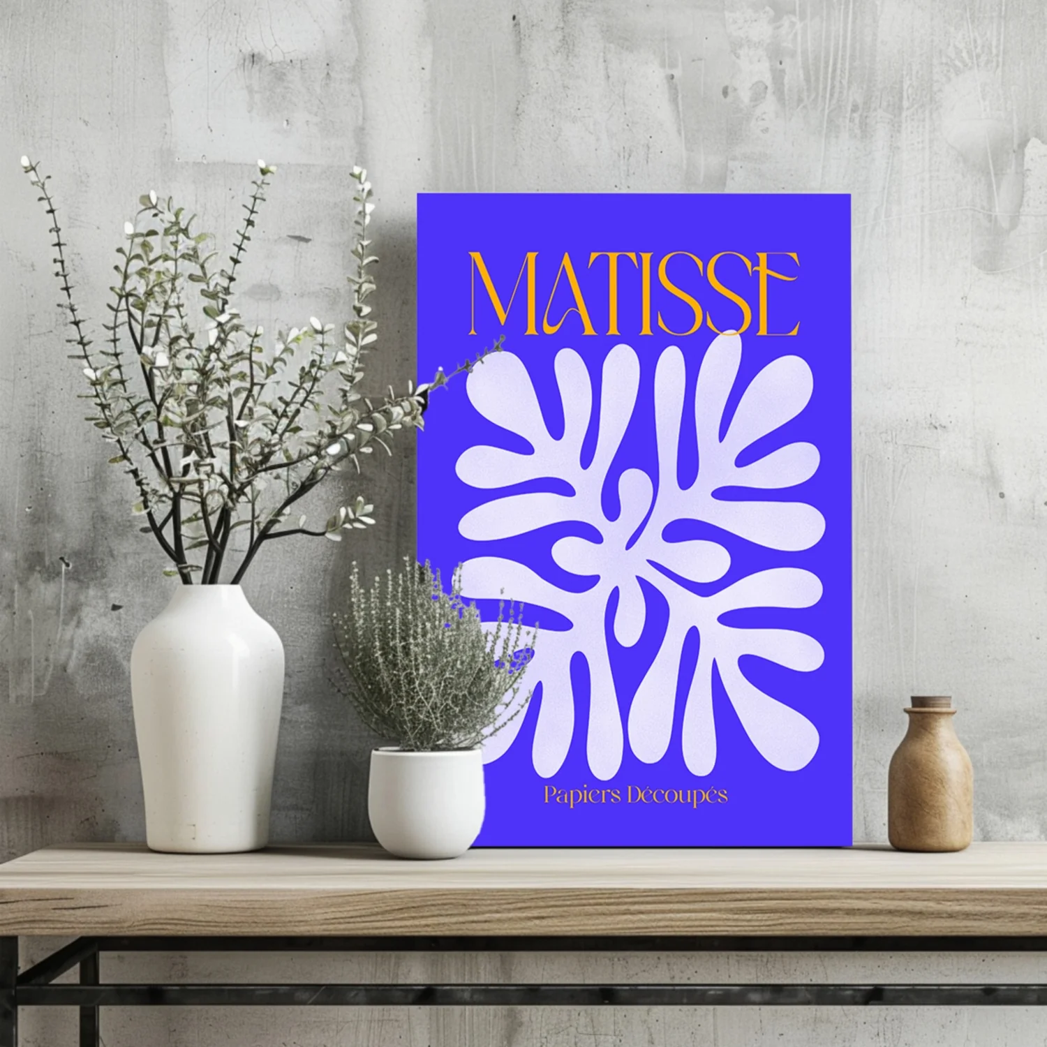 Fauvist Color Cut-Out Aluminum Print - Image 2