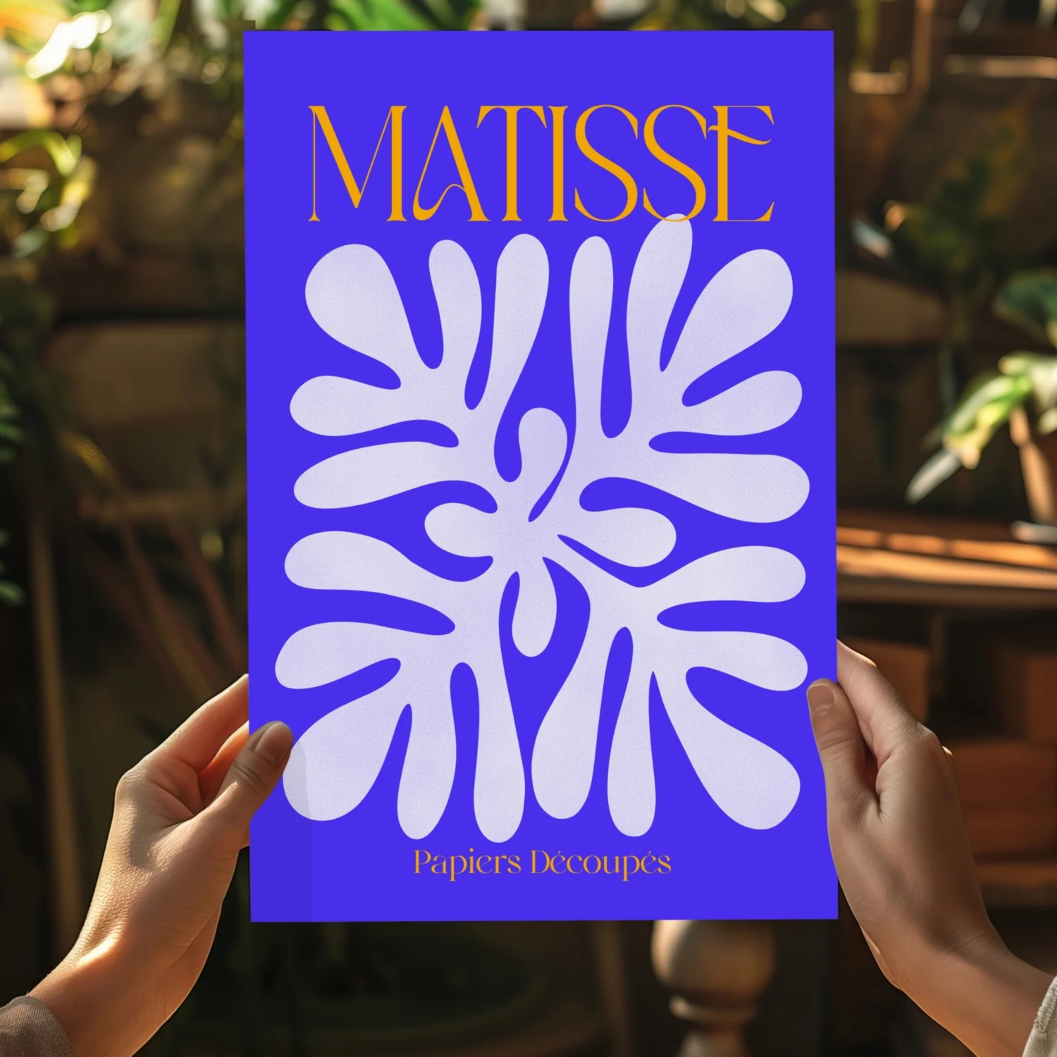 Fauvist Color Cut-Out Aluminum Print - Image 5