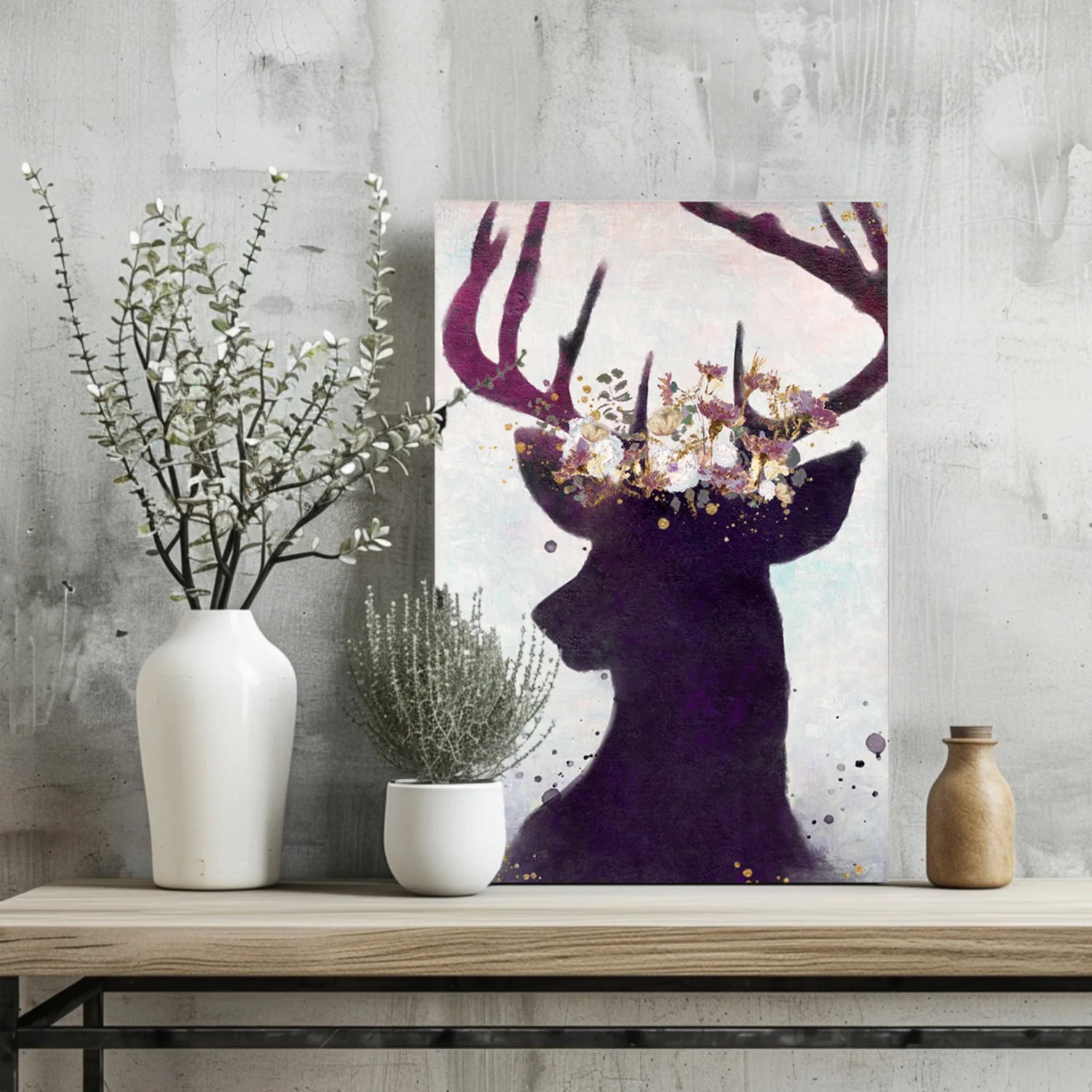 Deer Aluminum Print - Image 2