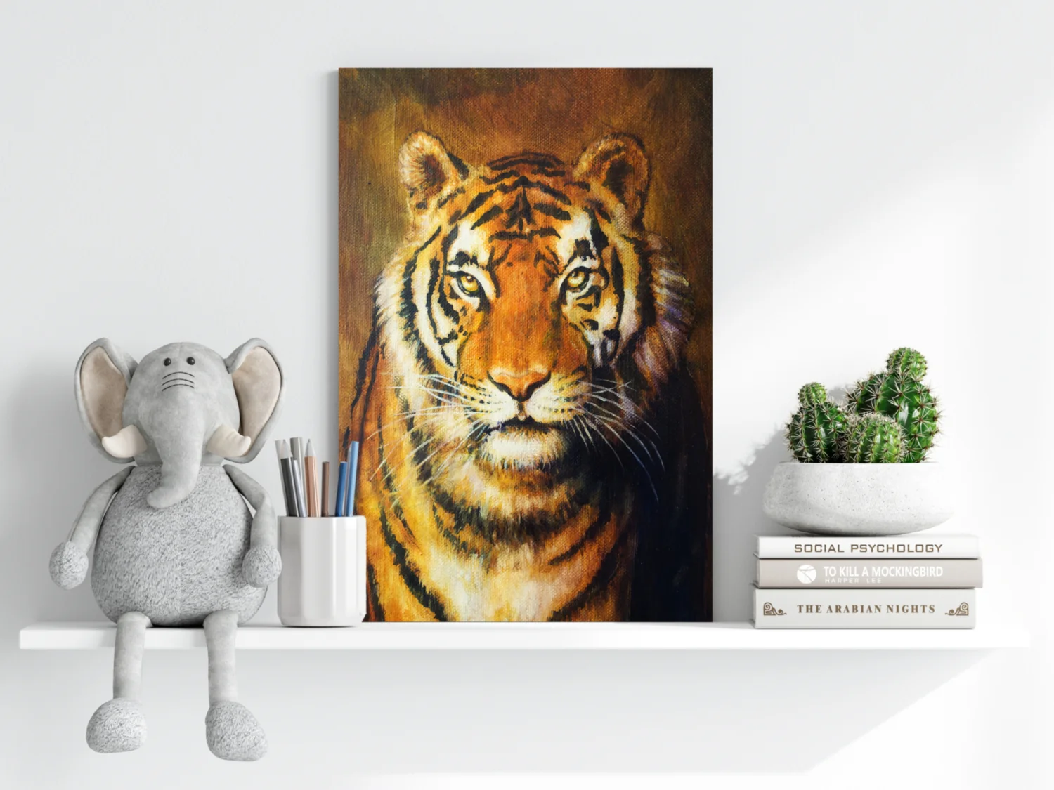 Tiger Aluminum Print - Image 6