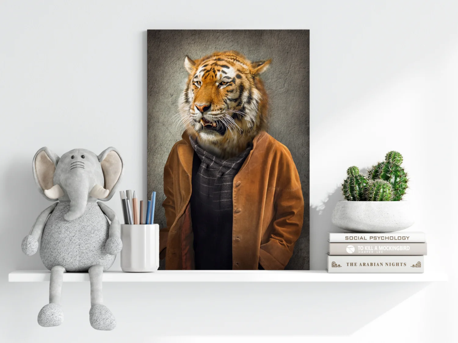 Tiger Aluminum Print - Image 6