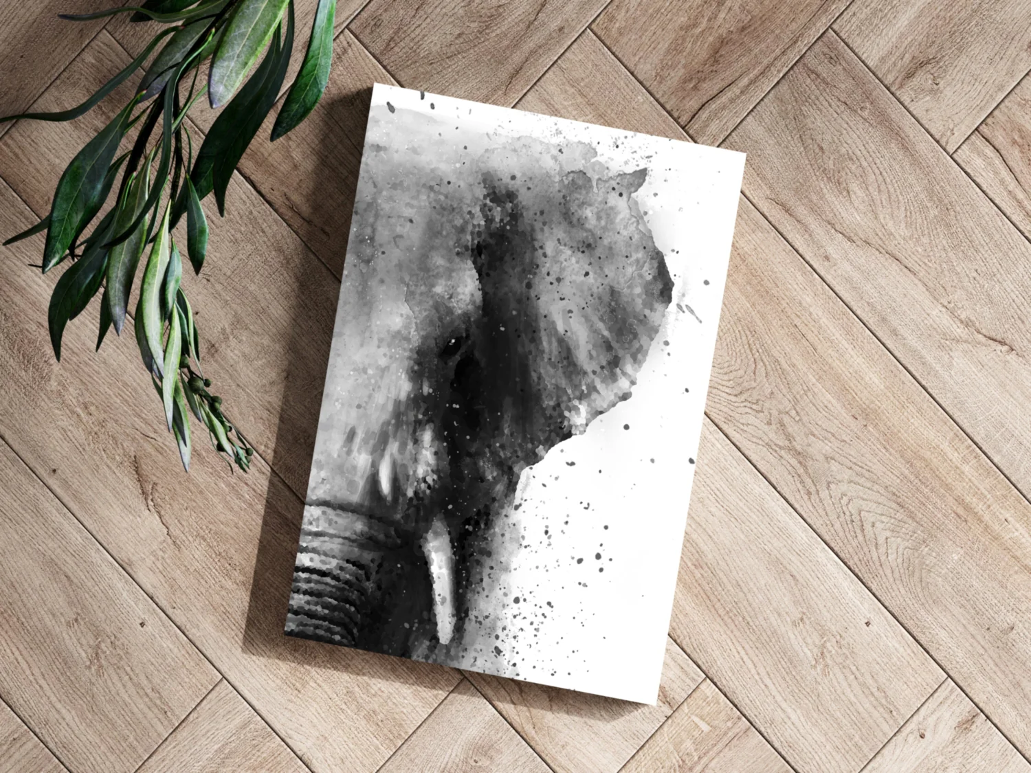 Elephant Aluminum Print - Image 3