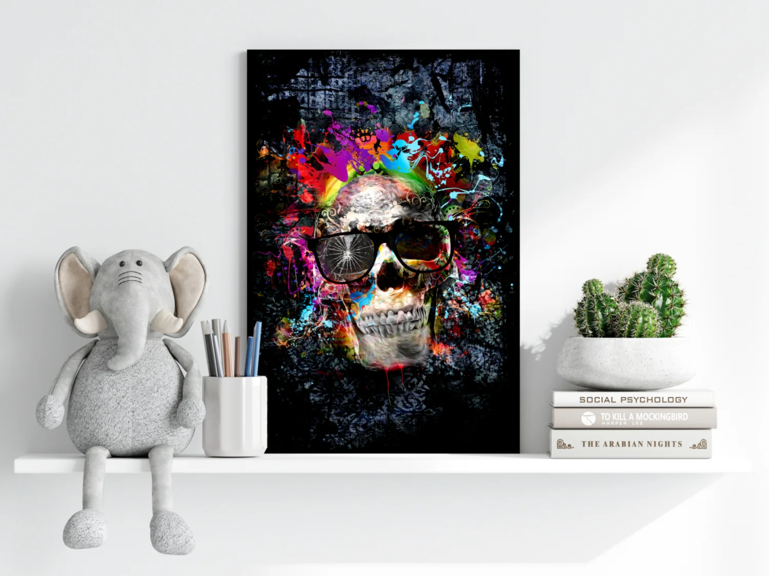 Skull Aluminum Print - Image 6