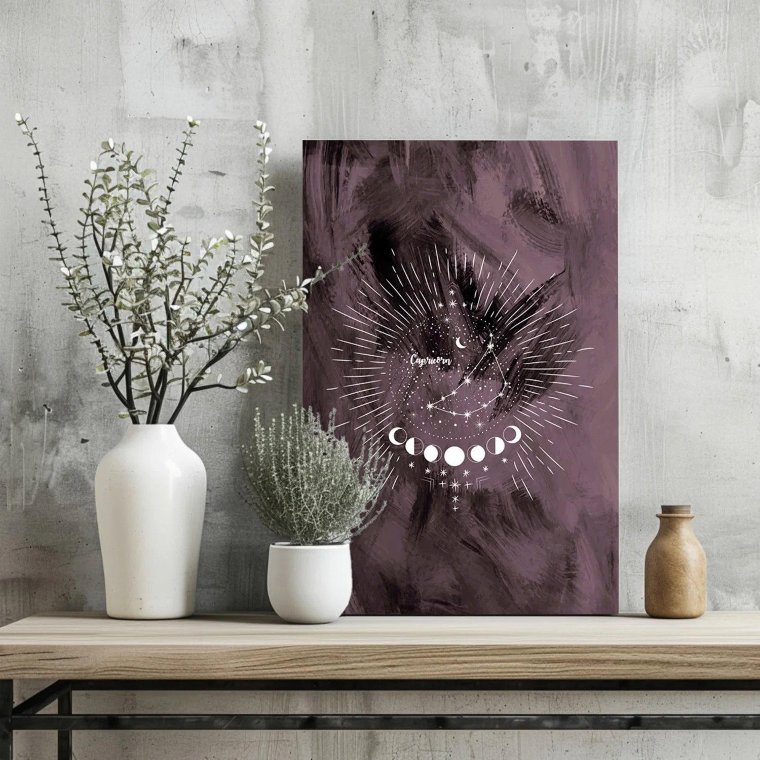 Capricorn Aluminum Print - Image 2