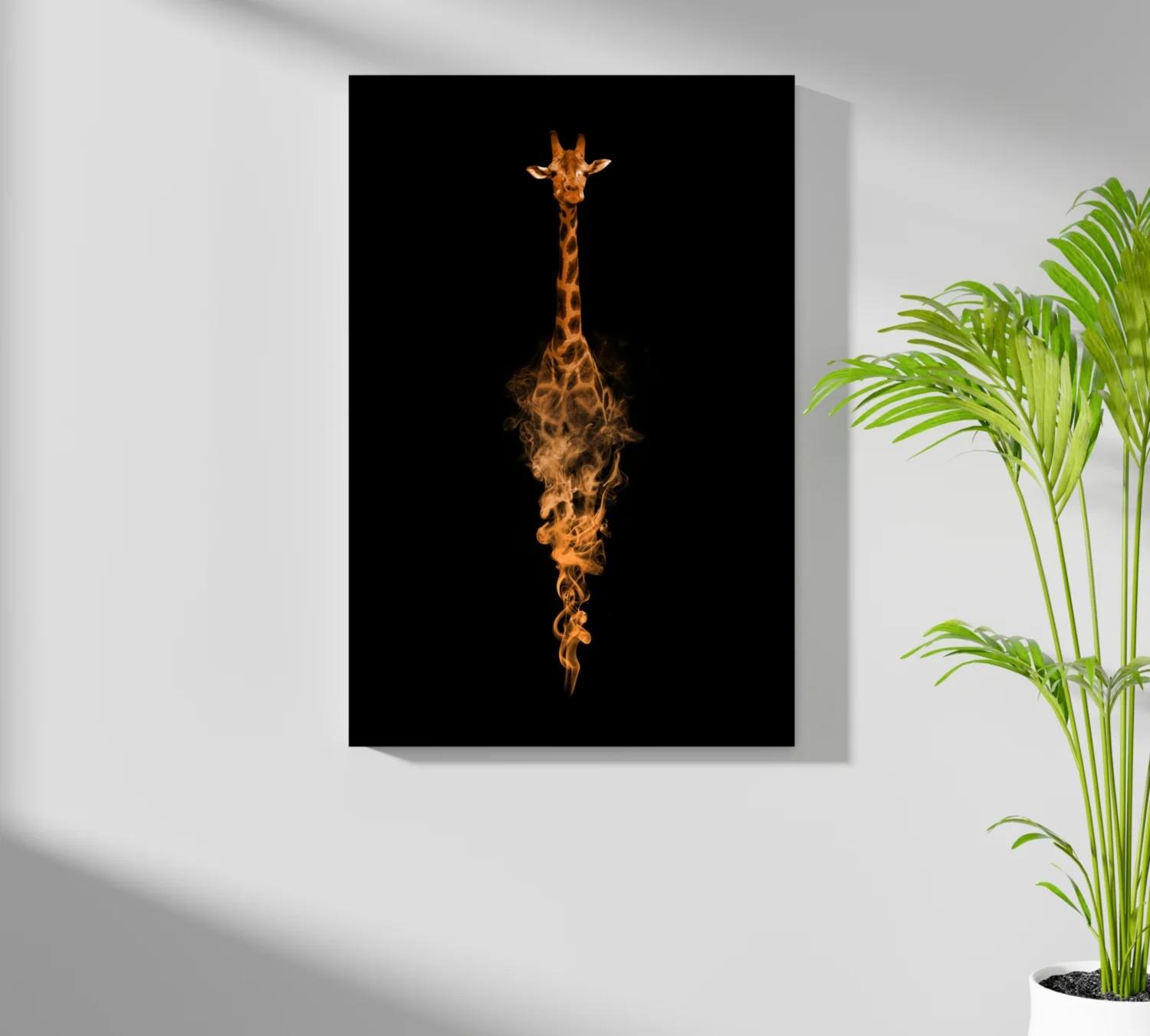 Giraffe Aluminum Print - Image 7
