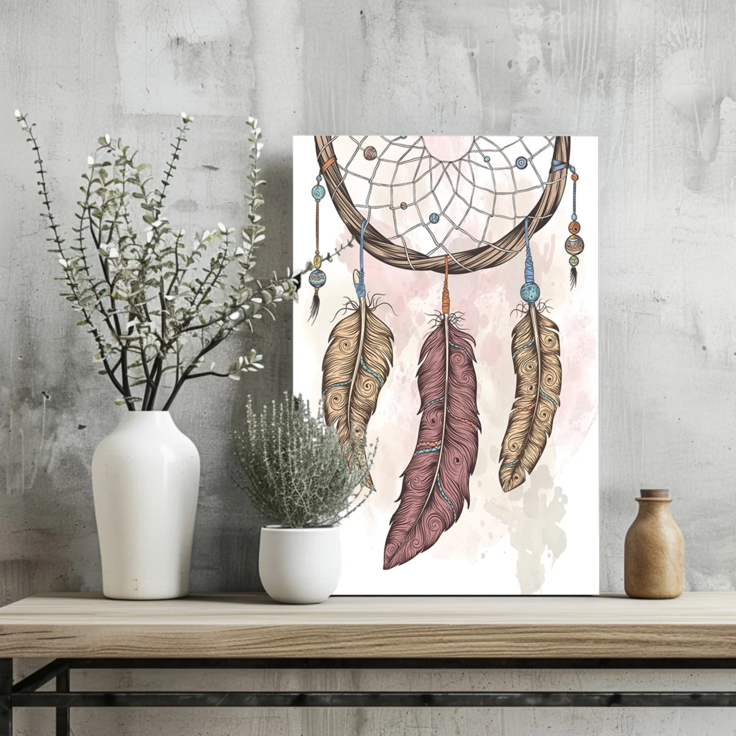 Dreamcatcher Aluminum Print - Image 2