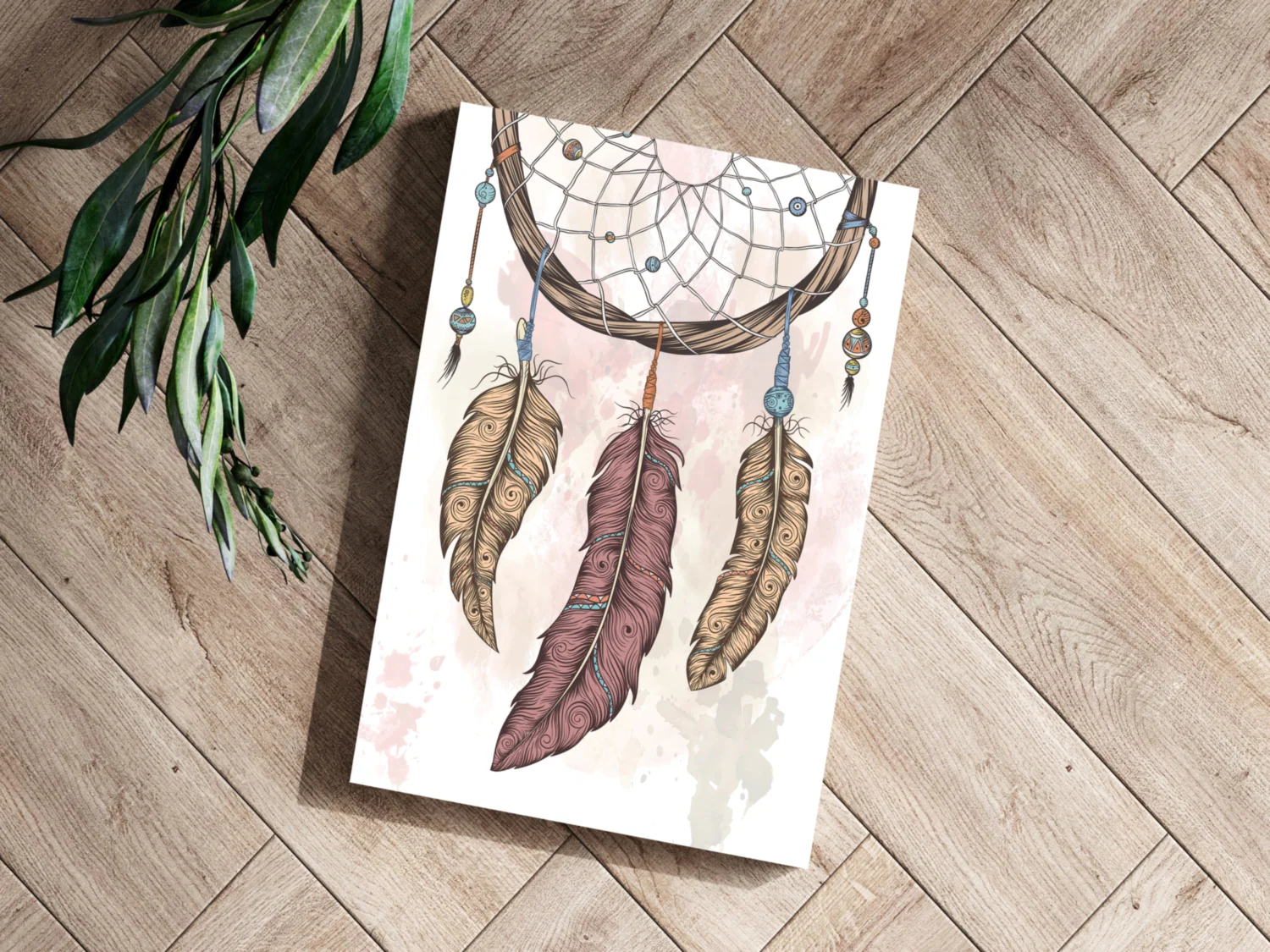 Dreamcatcher Aluminum Print - Image 3