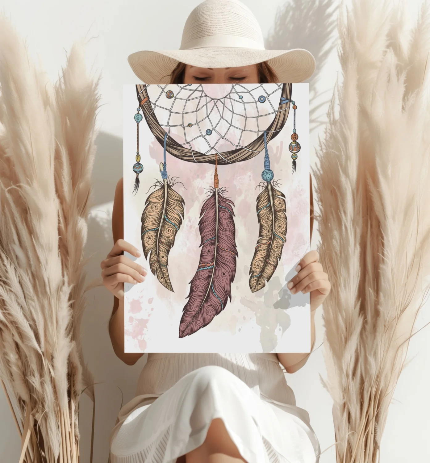 Dreamcatcher Aluminum Print - Image 4