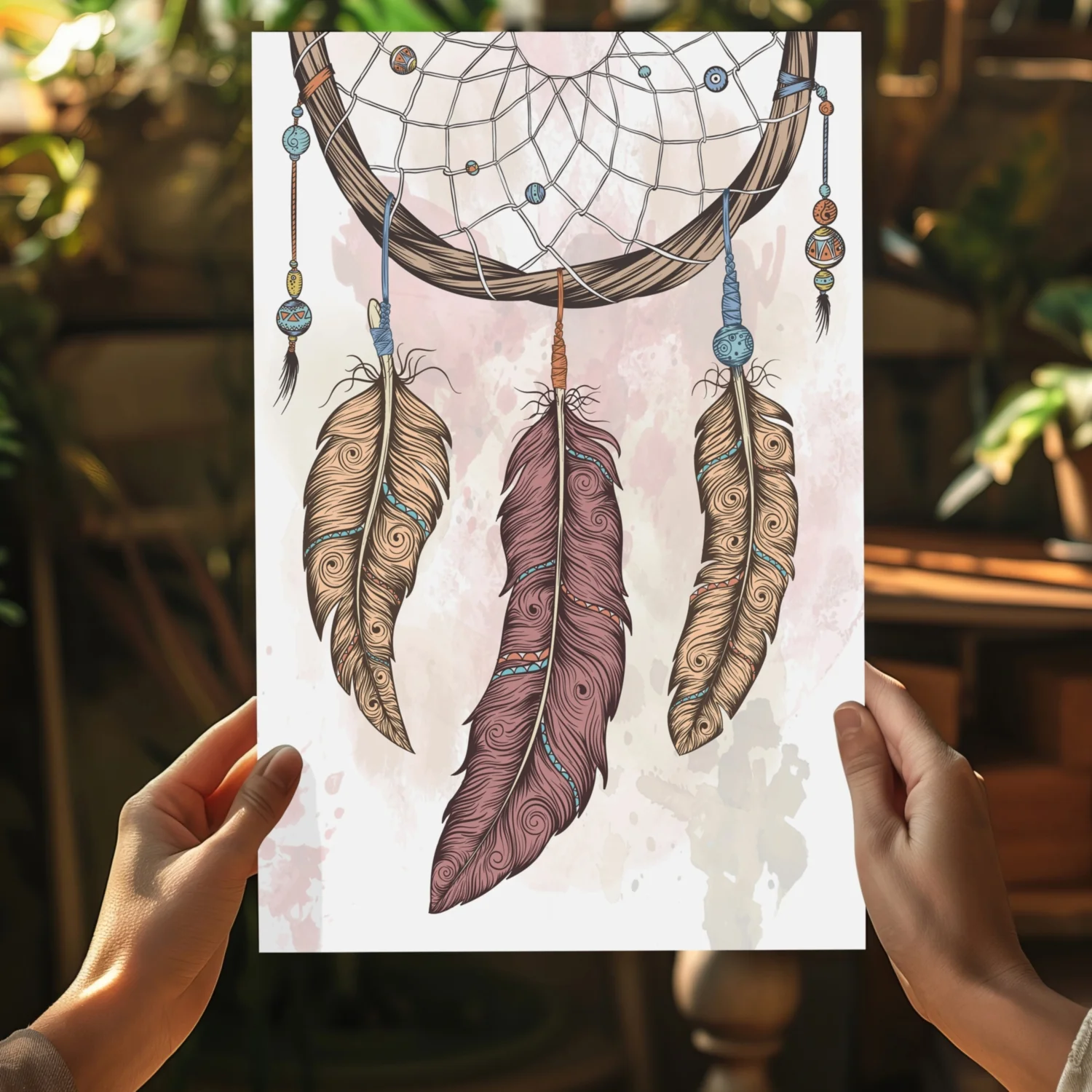 Dreamcatcher Aluminum Print - Image 5