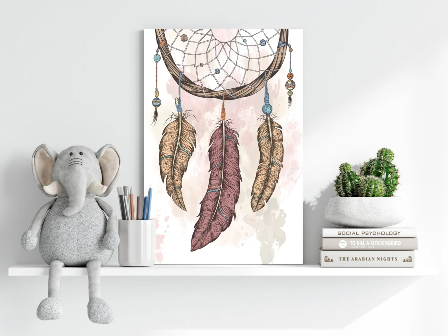 Dreamcatcher Aluminum Print - Image 6