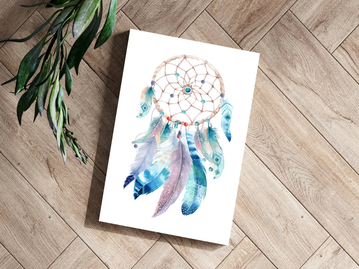 Dreamcatcher Aluminum Print - Image 3