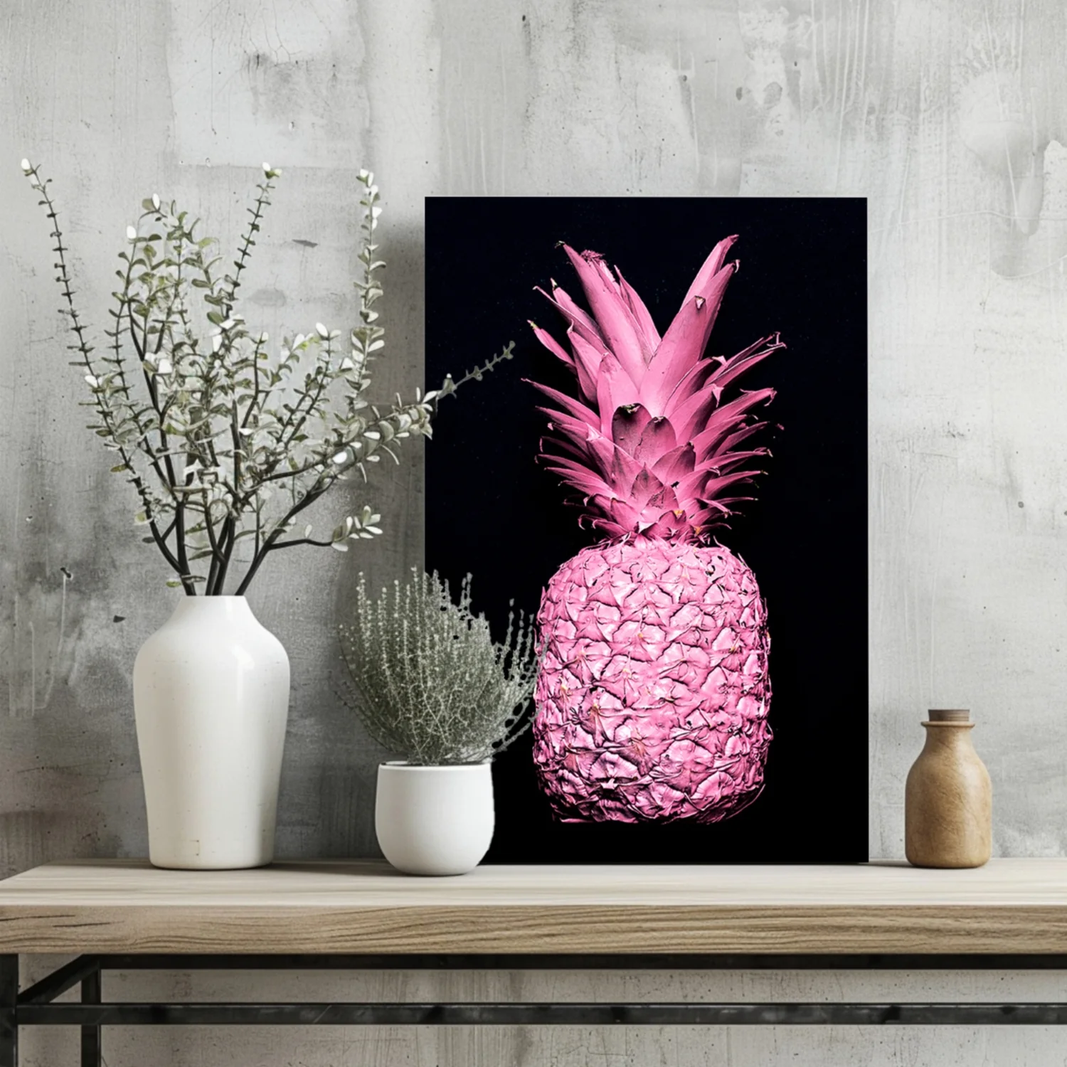 Pineapple Aluminum Print - Image 2