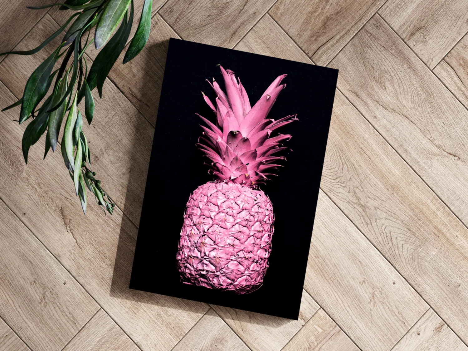 Pineapple Aluminum Print - Image 3
