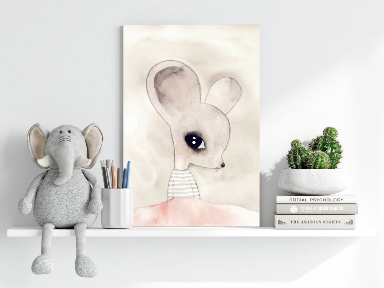 Mice Aluminum Print - Image 6