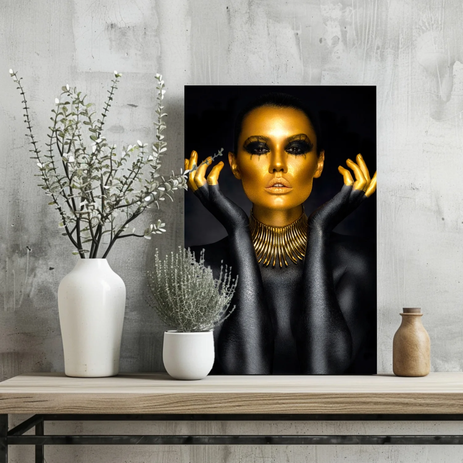 Woman in Fashion Aluminum Print - Image 2