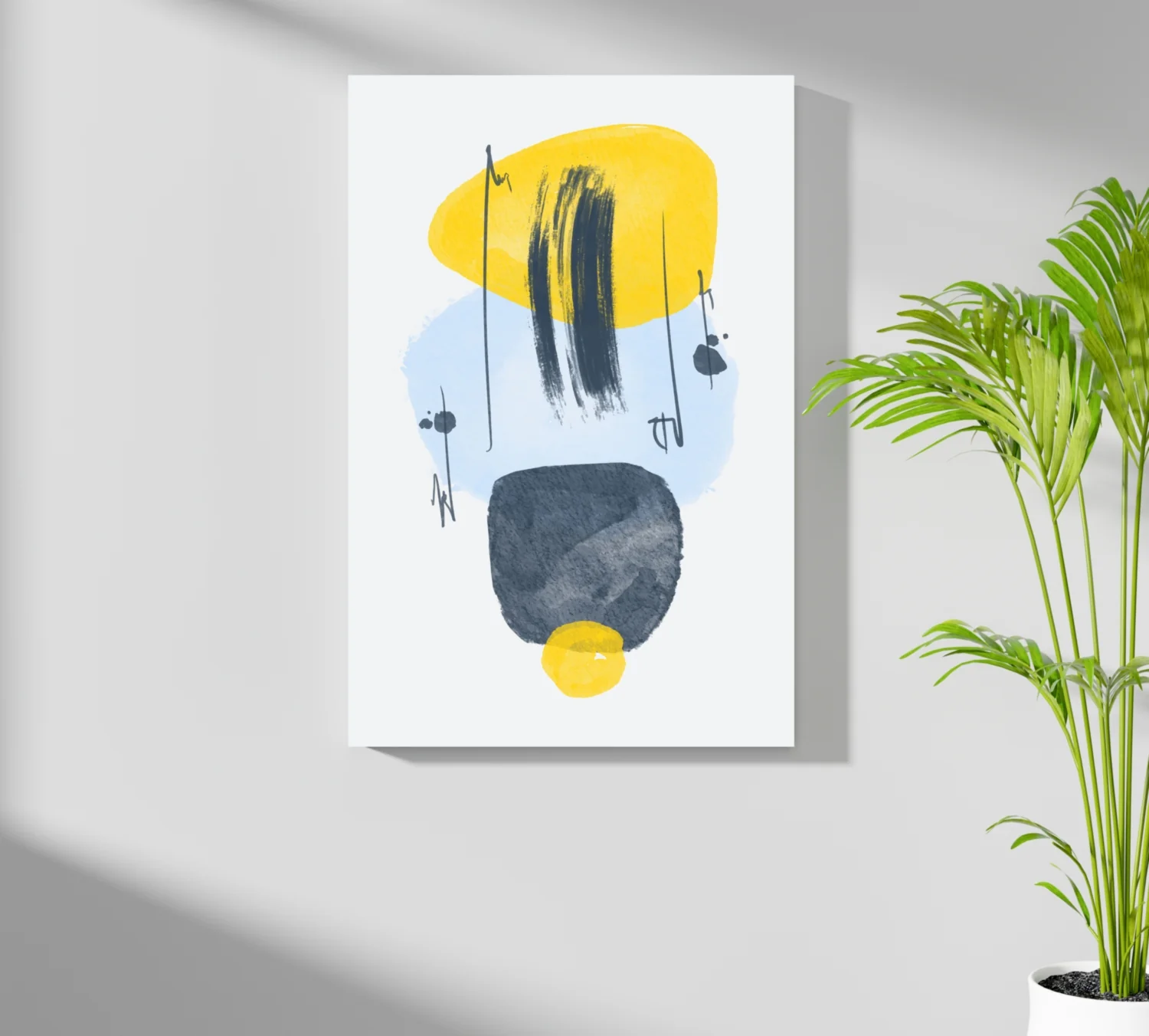 Line Art V11 Aluminum Print - Image 7