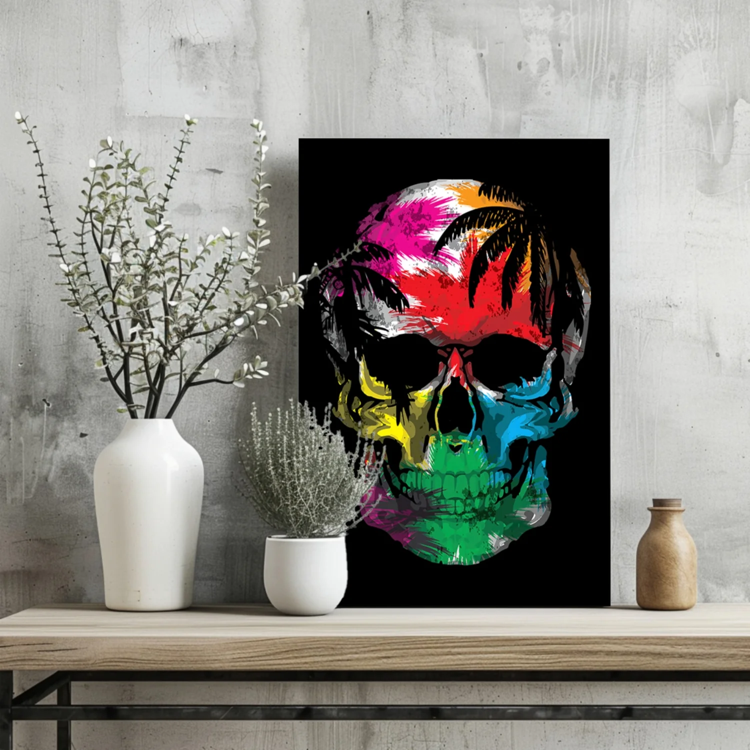Skull Aluminum Print - Image 2