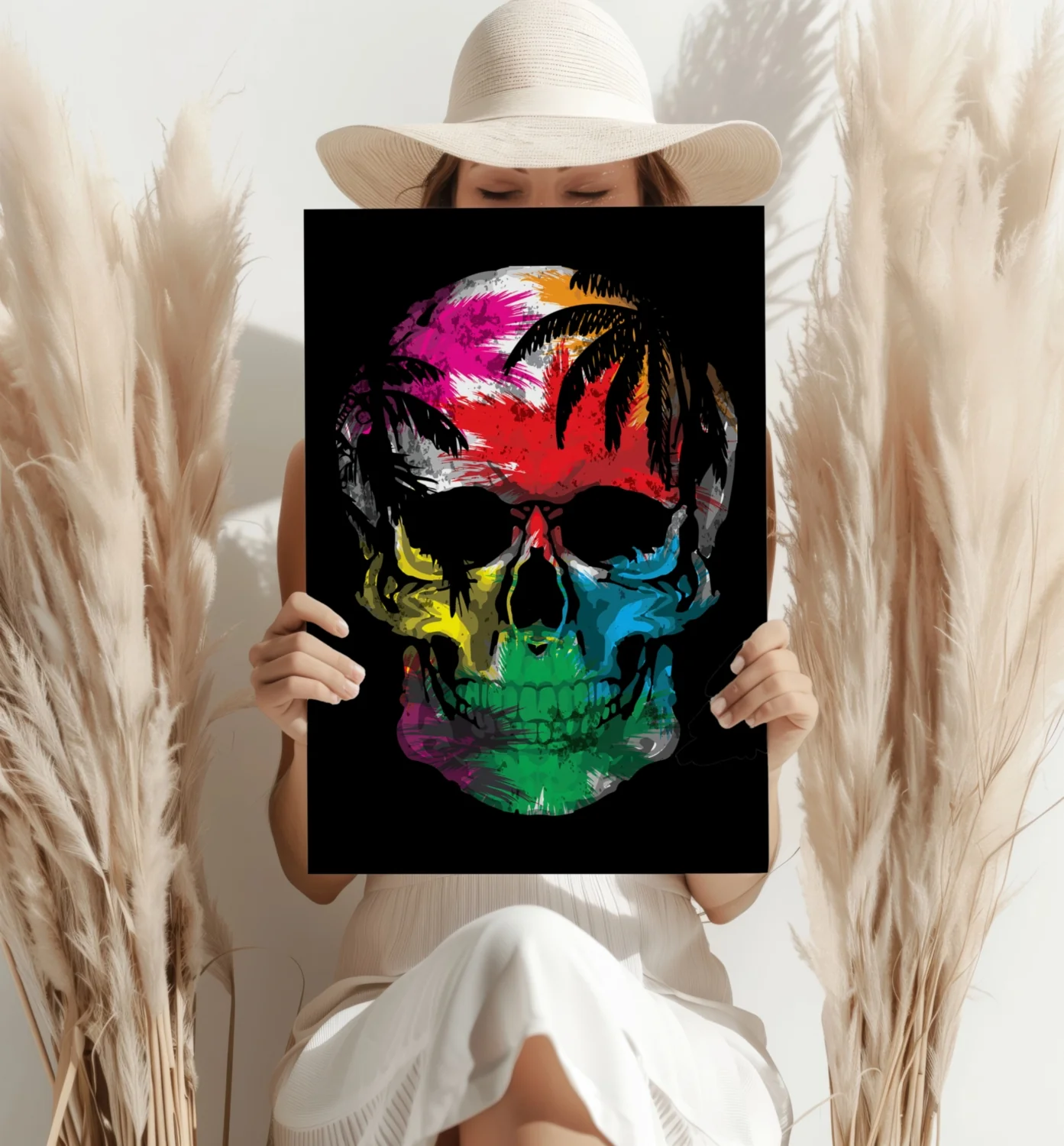 Skull Aluminum Print - Image 4