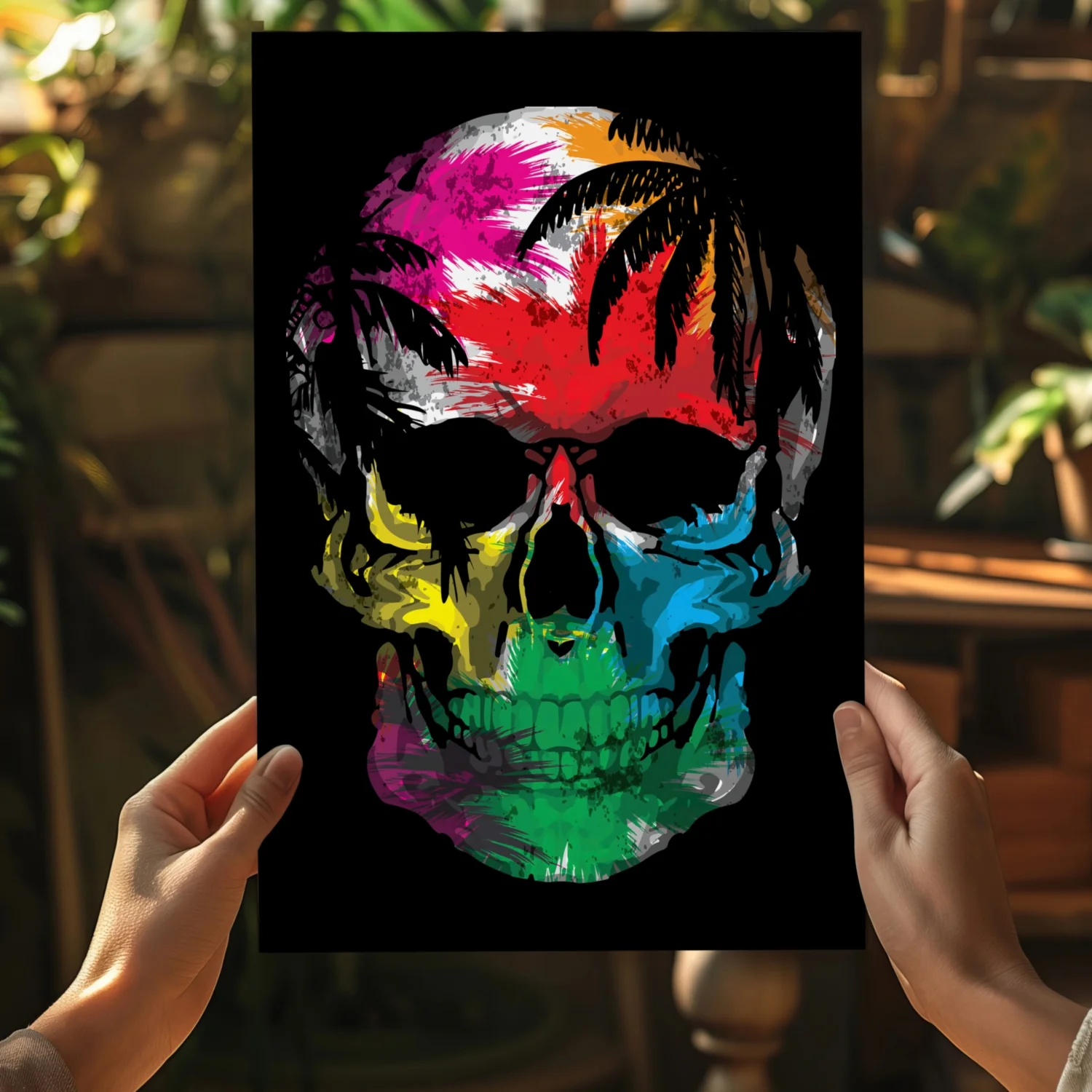 Skull Aluminum Print - Image 5