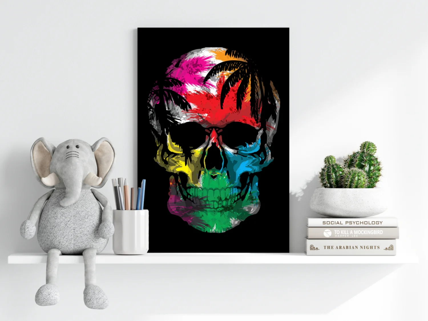 Skull Aluminum Print - Image 6