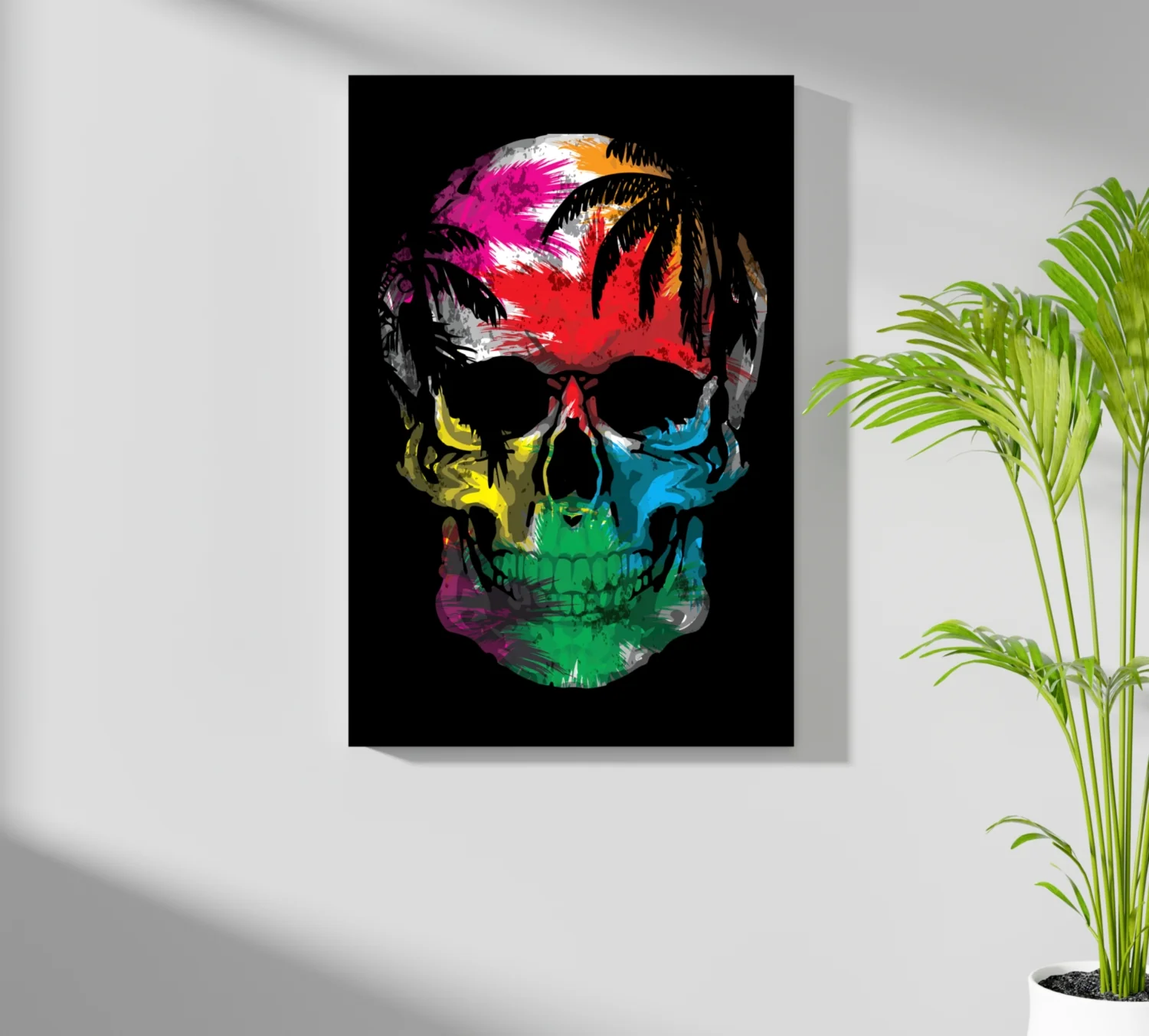 Skull Aluminum Print - Image 7
