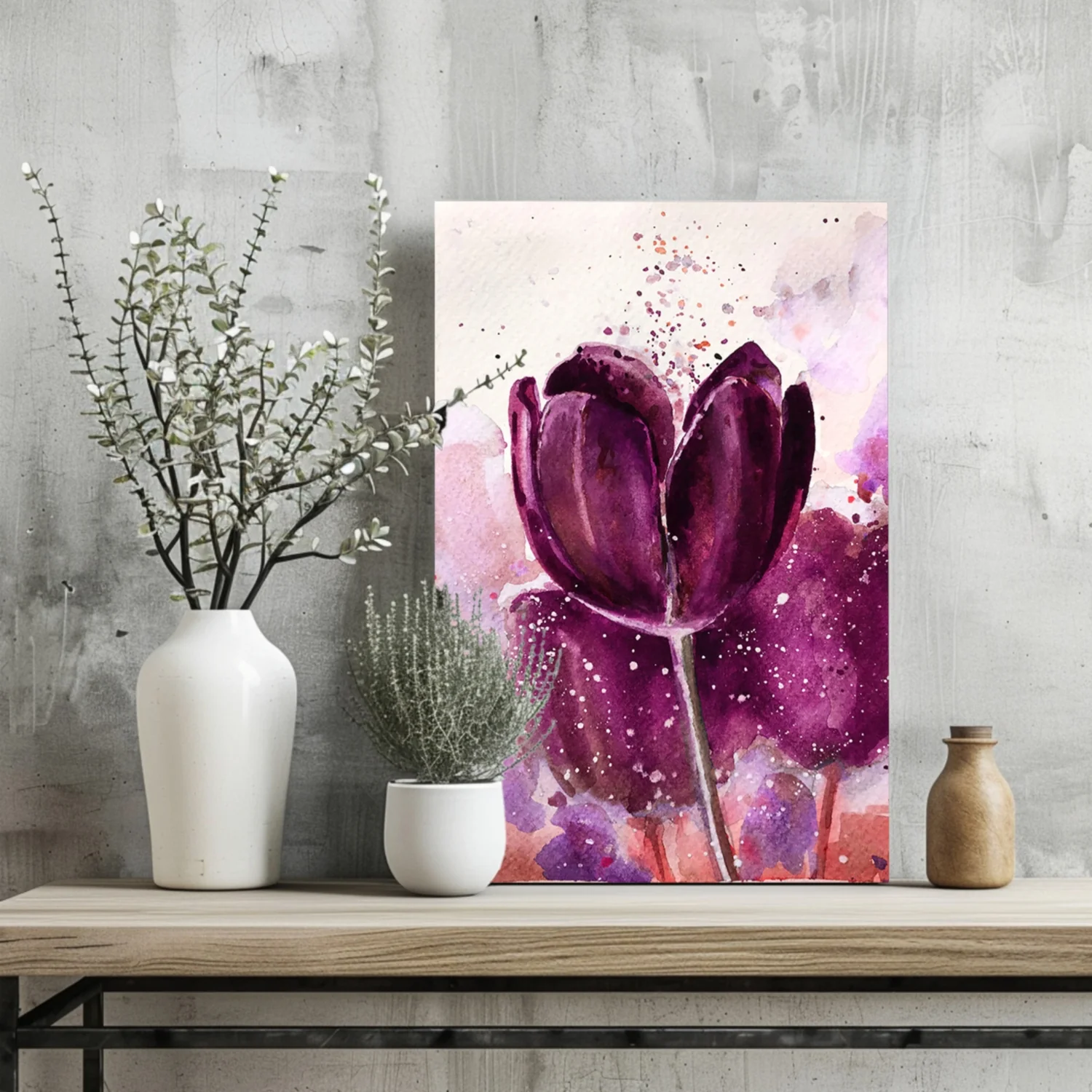 Tulip Aluminum Print - Image 2