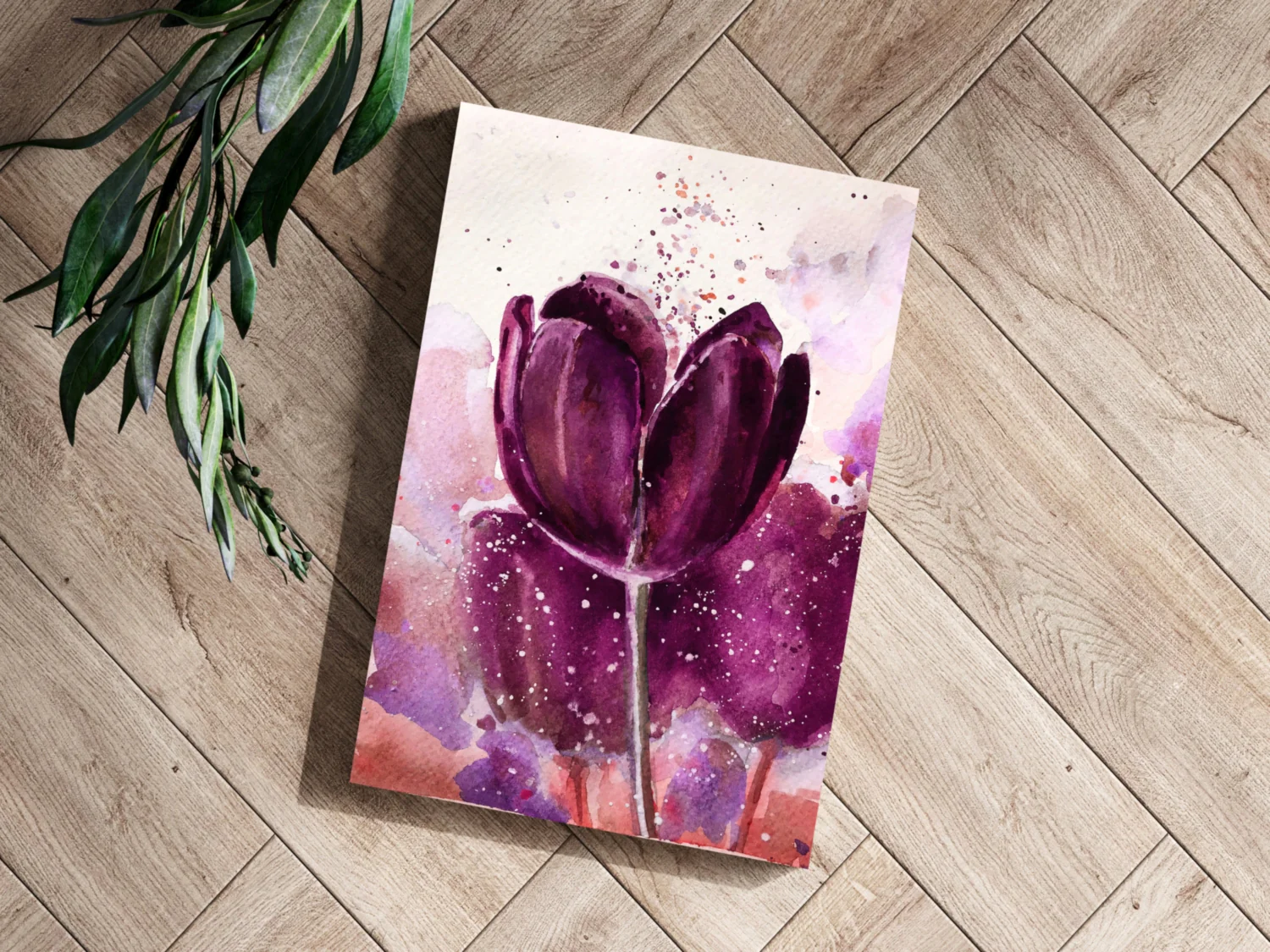 Tulip Aluminum Print - Image 3